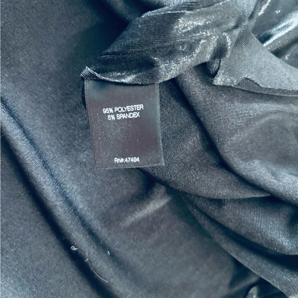 Norma Kamali halter turtle side slit dress - Picture 10 of 10